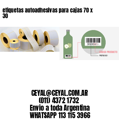 etiquetas autoadhesivas para cajas 70 x 30