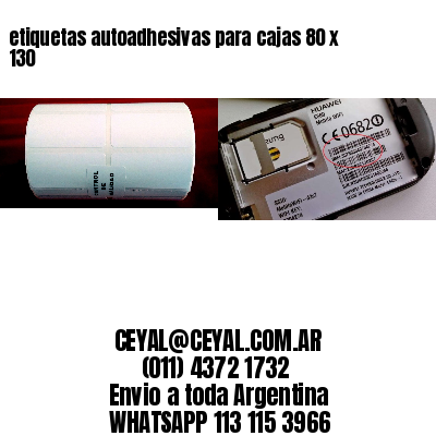 etiquetas autoadhesivas para cajas 80 x 130