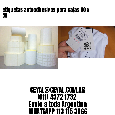 etiquetas autoadhesivas para cajas 80 x 50