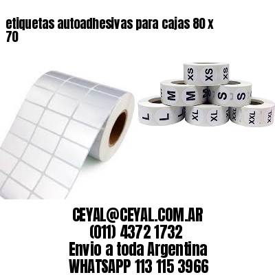 etiquetas autoadhesivas para cajas 80 x 70