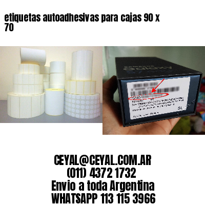 etiquetas autoadhesivas para cajas 90 x 70