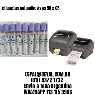 etiquetas autoadhesivas 50 x 65