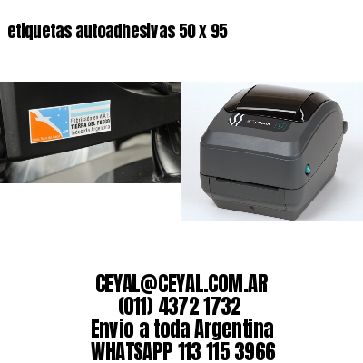 etiquetas autoadhesivas 50 x 95