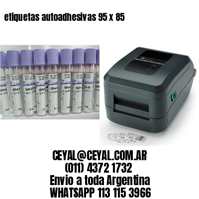 etiquetas autoadhesivas 95 x 85
