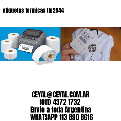 etiquetas termicas tlp2844