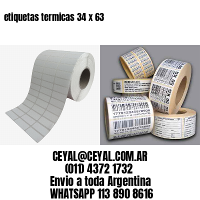 etiquetas termicas 34 x 63