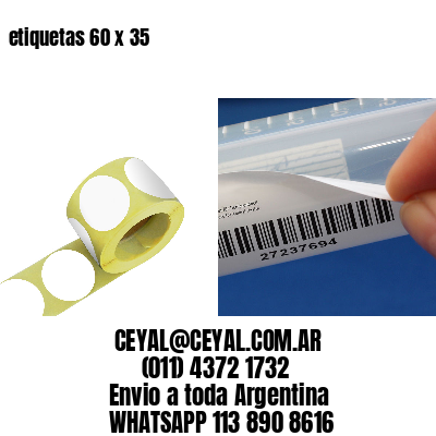 etiquetas 60 x 35