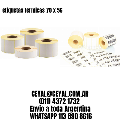 etiquetas termicas 70 x 56