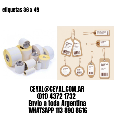 etiquetas 36 x 49