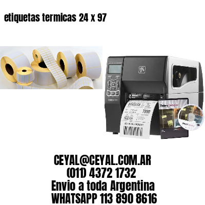 etiquetas termicas 24 x 97