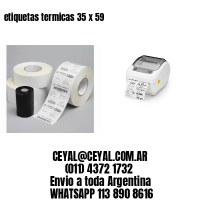 etiquetas termicas 35 x 59
