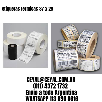 etiquetas termicas 37 x 29