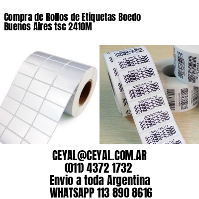 Compra de Rollos de Etiquetas Boedo  Buenos Aires tsc 2410M