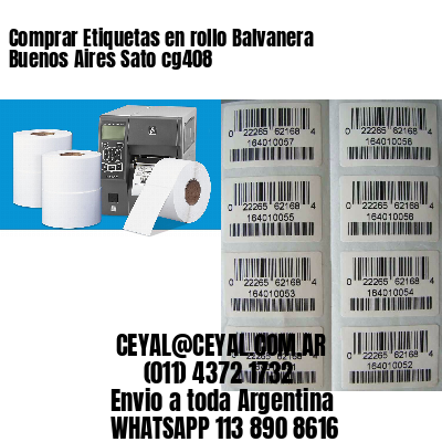 Comprar Etiquetas en rollo Balvanera  Buenos Aires Sato cg408