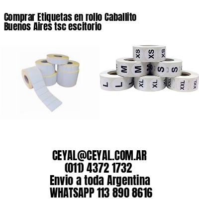 Comprar Etiquetas en rollo Caballito Buenos Aires tsc escitorio