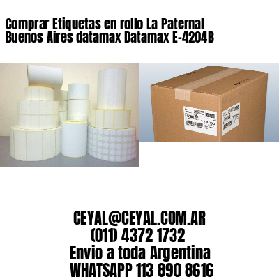 Comprar Etiquetas en rollo La Paternal Buenos Aires datamax Datamax E-4204B