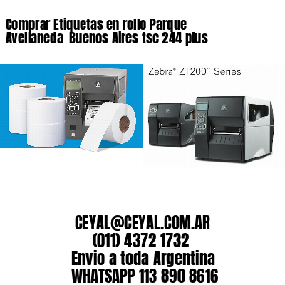 Comprar Etiquetas en rollo Parque Avellaneda  Buenos Aires tsc 244 plus