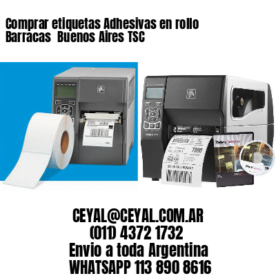 Comprar etiquetas Adhesivas en rollo Barracas  Buenos Aires TSC