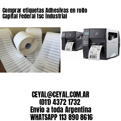 Comprar etiquetas Adhesivas en rollo Capital Federal tsc industrial