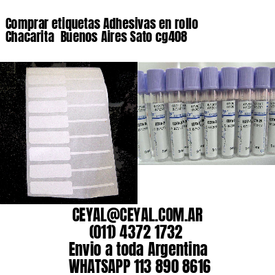 Comprar etiquetas Adhesivas en rollo Chacarita  Buenos Aires Sato cg408