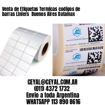Venta de Etiquetas Termicas codigos de barras Liniers  Buenos Aires Datamax