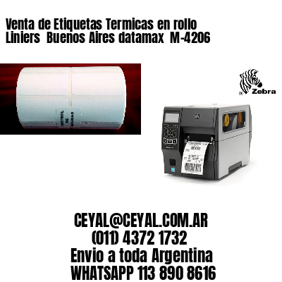 Venta de Etiquetas Termicas en rollo Liniers  Buenos Aires datamax  M-4206