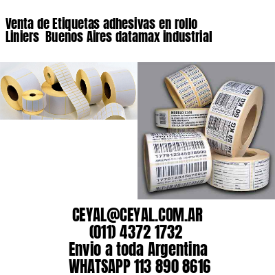Venta de Etiquetas adhesivas en rollo Liniers  Buenos Aires datamax industrial