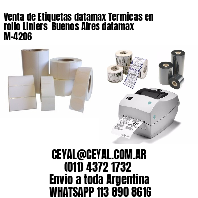 Venta de Etiquetas datamax Termicas en rollo Liniers  Buenos Aires datamax  M-4206