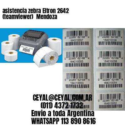 asistencia zebra Eltron 2642 (teamviewer)  Mendoza