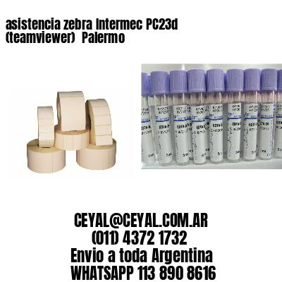 asistencia zebra Intermec PC23d (teamviewer)  Palermo