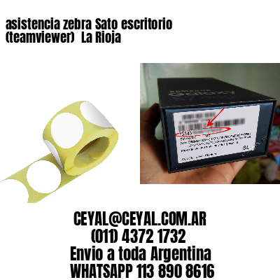asistencia zebra Sato escritorio (teamviewer)  La Rioja
