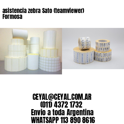 asistencia zebra Sato (teamviewer)  Formosa