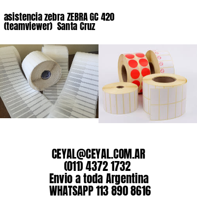 asistencia zebra ZEBRA GC 420 (teamviewer)  Santa Cruz