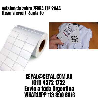 asistencia zebra ZEBRA TLP 2844 (teamviewer)  Santa Fe