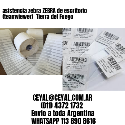 asistencia zebra ZEBRA de escritorio (teamviewer)  Tierra del Fuego