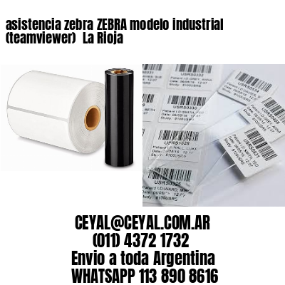 asistencia zebra ZEBRA modelo industrial (teamviewer)  La Rioja