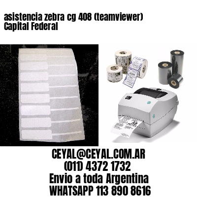 asistencia zebra cg 408 (teamviewer)  Capital Federal