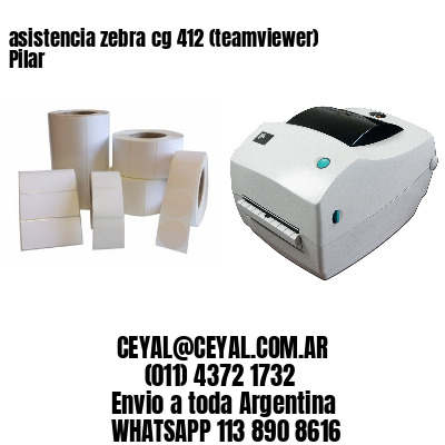 asistencia zebra cg 412 (teamviewer)  Pilar