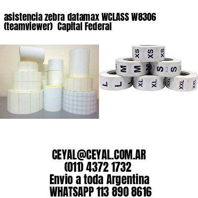 asistencia zebra datamax WCLASS W8306 (teamviewer)  Capital Federal