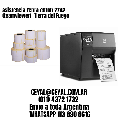 asistencia zebra eltron 2742 (teamviewer)  Tierra del Fuego