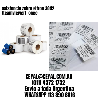 asistencia zebra eltron 3842 (teamviewer)  once