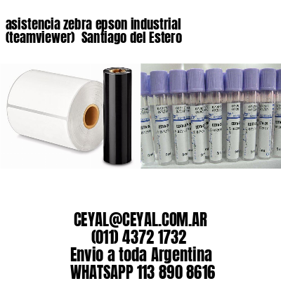 asistencia zebra epson industrial (teamviewer)  Santiago del Estero