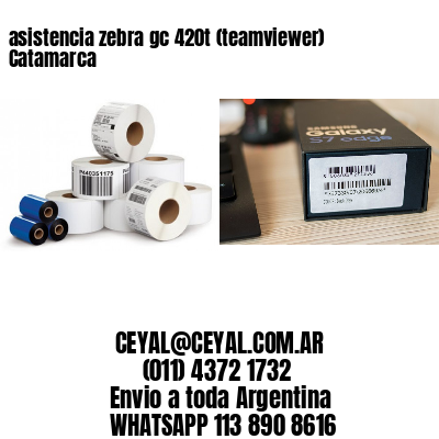 asistencia zebra gc 420t (teamviewer)  Catamarca