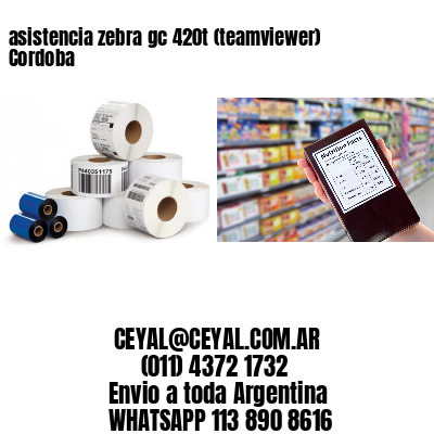 asistencia zebra gc 420t (teamviewer)  Cordoba