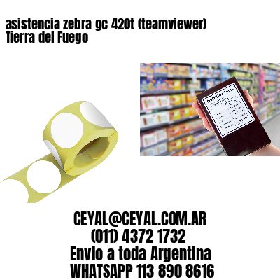asistencia zebra gc 420t (teamviewer)  Tierra del Fuego
