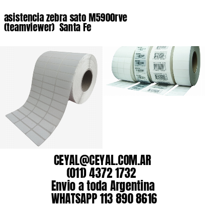 asistencia zebra sato M5900rve (teamviewer)  Santa Fe