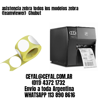 asistencia zebra todos los modelos zebra (teamviewer)  Chubut