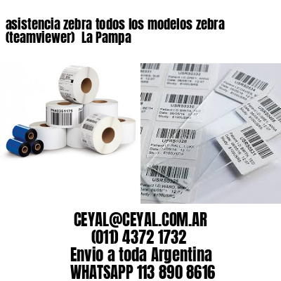 asistencia zebra todos los modelos zebra (teamviewer)  La Pampa