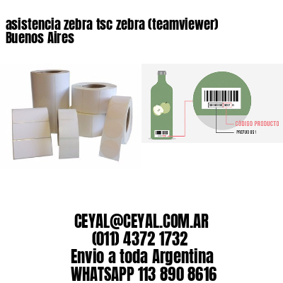 asistencia zebra tsc zebra (teamviewer)  Buenos Aires