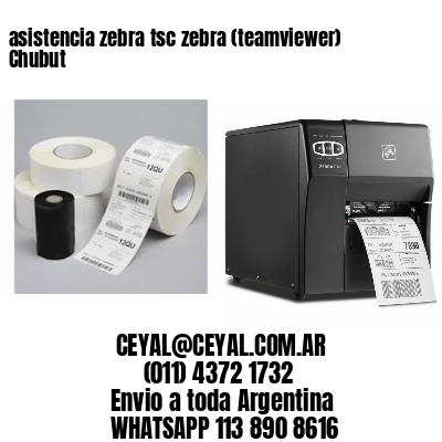 asistencia zebra tsc zebra (teamviewer)  Chubut